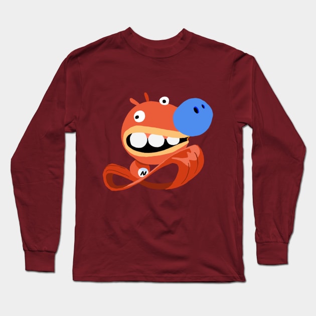 Avoid The Noid Long Sleeve T-Shirt by ForeverAToon